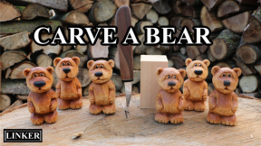 Carve a Bear -Woodcarving How To Tutorial