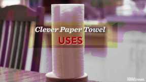 Clever Paper Towel Uses