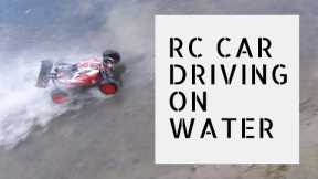 RC Car Driving On Water