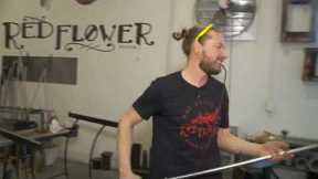 Learn how to do glass blowing