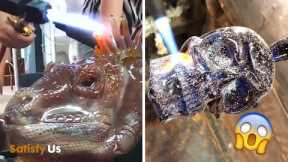 Most Satisfying Videos | Glass Blowing Art Compilation #12 | Satisfy Us
