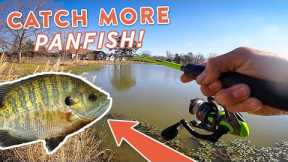 Panfish Fishing 101: How To Catch MORE Panfish with Andrew Nordbye!