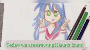 How to draw Konata Izumi w/ Fatima’s hobbies