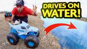 RC SHARK CAR ADVENTURE (From Land To Lake!)