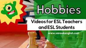 Hobbies Vocabulary ESL