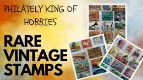 VOL👉🏼1️⃣|Vintage Stamps| King Of Hobbies| Hobbies Of King|Stamp Collection|Philately|Indian Stamps