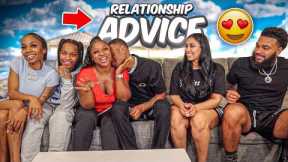 RELATIONSHIP ADVICE ❤️We Spoke To 2 Couples And we all had DIFFERENT interesting things to say😍😅