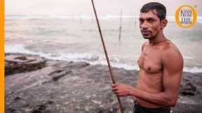The Stilt Fishermen of Sri Lanka: discover an ancient fishing technique