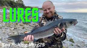 Sea Fishing Vlog 25 Lures and learning