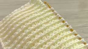 Fantastic!💗 Very Easy Crochet for beginners / How to do crochet knitting / Baby blanket