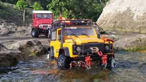 RUNS ON WATER‼ RC CARS MN99, MN99S & WPL C34KM – Cross River Action – OFF Road 4x4 Racing & Crawling