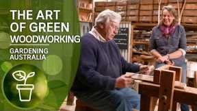 The art of green woodworking for garden tools