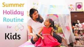 How To Plan Kids Summer Holiday Routine / Activities For Kids / Home HashTag Life