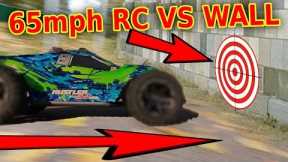 $300 & $1200 RC Cars VS WALL FULL SPEED CRASH