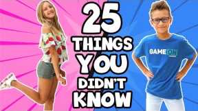 25 Things You Didn't Know About SIS vs BRO!!!