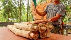 Practical Solid Woodworking Ideas || Build a Chair With Perfect Design Ever - Woodworking Art!!