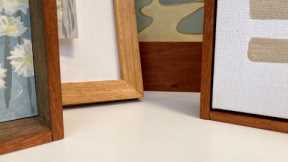 Making Picture Frames the Easy Way - 6 different concepts