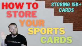 Sports Card Investing and Collecting: Card inventory management and storing a how to