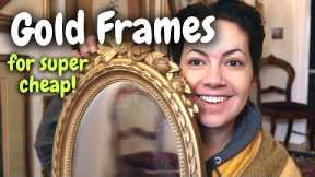 Turning Thrifted Frames into GOLD (Hall Wall Decor) | Farmhouse Vernacular