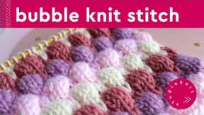 Bubble Stitch | Bobble Knitting Pattern