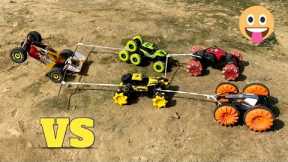 Wltoys 144010 vs 4 RC Cars | Remote Control Car | RC Stunt Car