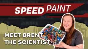 SPEEDPAINT - Meet Brent the Scientist from Goobertown Hobbies