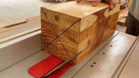 AMAZING Woodworking Skills // Detailed Instructions For Newbies