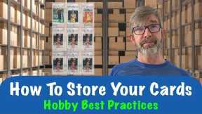 A Hobby Must! How to store and organize your sports card collection