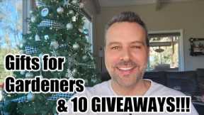 Great Gift Ideas for Gardeners... PLUS... 10 Giveaways!!