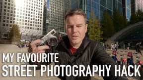 Try this! My FAVOURITE street photography hack! London with the Fujifilm X100V