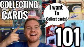CARD COLLECTING 101 || A BEGINNERS GUIDE TO COLLECTING SPORTS CARDS