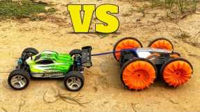 Wltoys a959 B vs Amphibian RC Car | Remote Control Car | RC Stunt Car