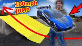 World's Fastest RC Car full speed Jump