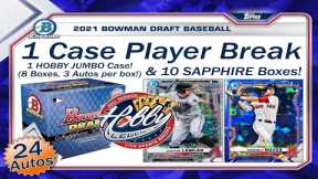 2021 Bowman Draft 1 JUMBO Case+10 Sapphire Box Player Break eBay 11/11/22