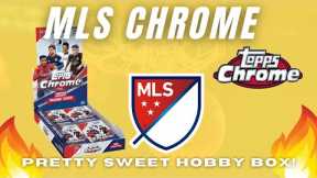 New Product! - Opening A Topps MLS Chrome Hobby Box - These Are Pretty Fun!