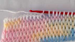 Super Easy Tunisian Knitting Crochet Pattern Baby Blanket For Beginners\Trend Knitting Patterns