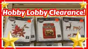 🚨🚨 HUGE CLEARANCE AT HOBBY LOBBY | DIES, EMBOSSING FOLDERS AND MORE 40% OFF | COME SEE!!! 🚨🚨