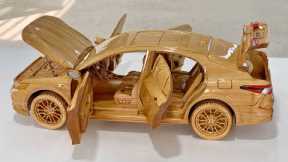 Wood Carving - 2023 TOYOTA CAMRY - Woodworking Art #88