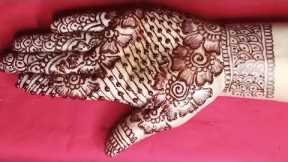 Beautiful easy mehndi design for front hand Unique mehndi design