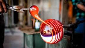 Glass Blowing || Satisfying video || new glass blowing craft with musics || Part no 06