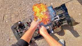 Car Blowing Up In My Hands After 172MPH Run.