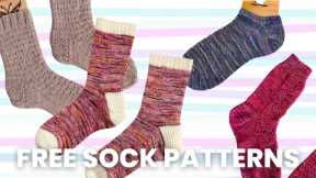 Sharing YOUR Favorite FREE Sock Knitting Patterns