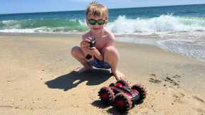 Driving Another RC Vehicle Into the Ocean
