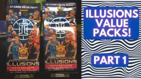 2021-22 Illusions Basketball Value Packs Part 1!  Ultra-Rare Tough Insert Case Hit!