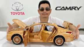 I renovated and upgraded my car 2023 Toyota Camry - Woodworking Art