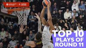 Top 10 Plays | Round 11 | 2022-23 Turkish Airlines EuroLeague