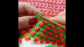 easy knitting guide for beginners -  easy knitting steps for beginners #Shorts