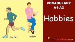 Learn German Vocabulary - Hobbies in German (Hobbys)