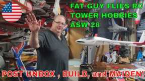 FAT GUY FLIES RC-TOWER HOBBIES ASW-28 the BUILD-MAIDEN AND UNBOXING