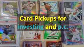 Card-Single pickups from various hobby shops: investment cards and for the p.c.